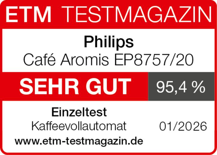 Produktbild Philips 8000 Series EP8757/20 Café Aromis