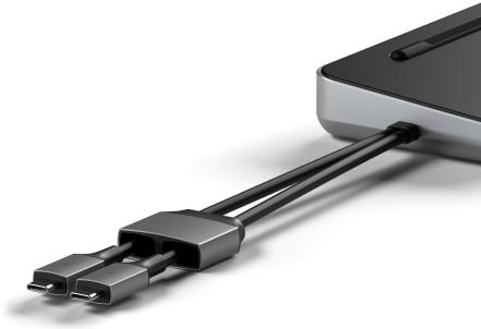 Produktbild Satechi Dual Dock Stand (USB-C, 9 Ports)