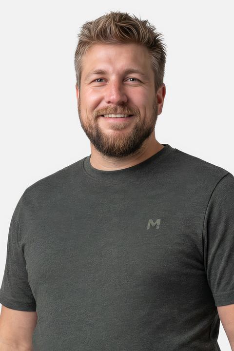 Produktbild Men+ T-Shirt, Basic, Halbarm, Rundhals (L)