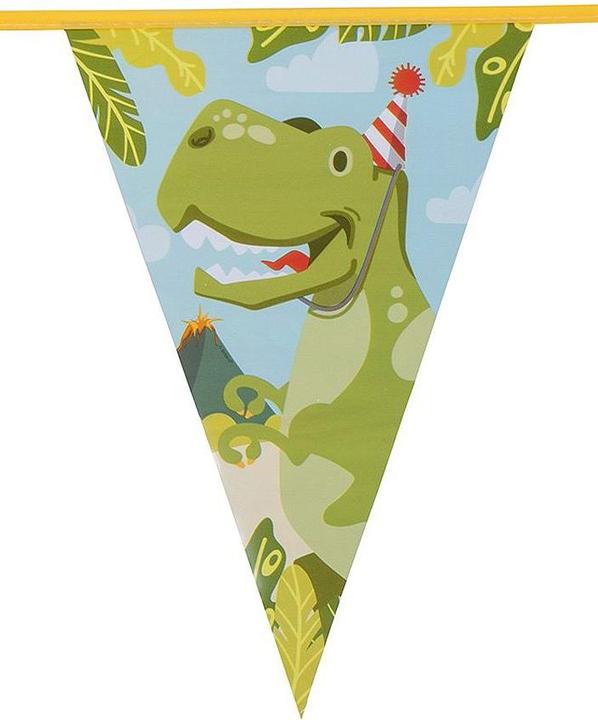 Actual product image Boland Dino party garland (6m) (1 Piece)
