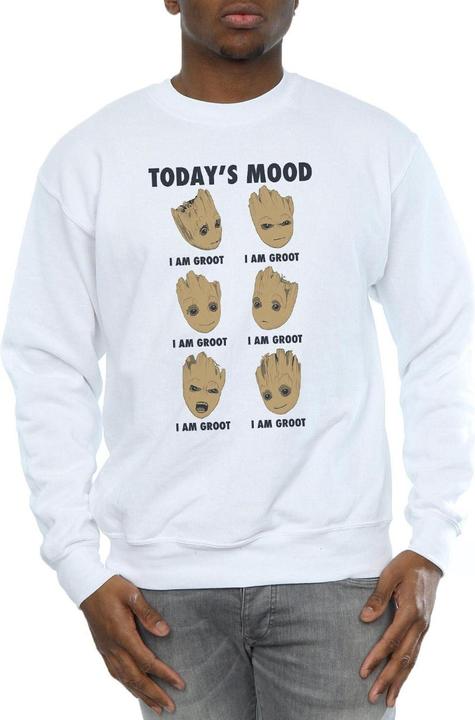 Image du produit - Sweat GUARDIANS OF THE GALAXY GROOT TODAY'S MOOD - Homme (L)