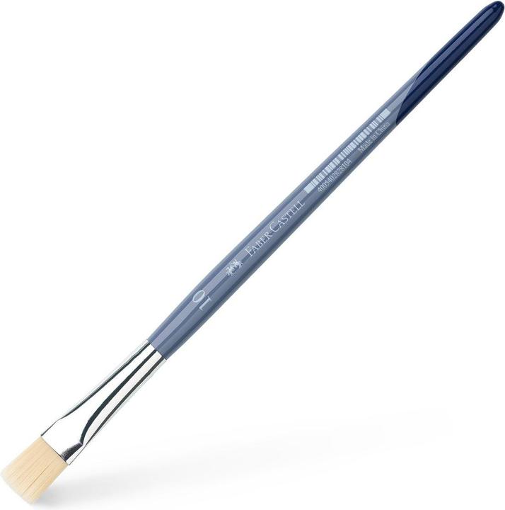 Actual product image Faber-Castell Hair Brush Creative flat size 10 white (10 mm)