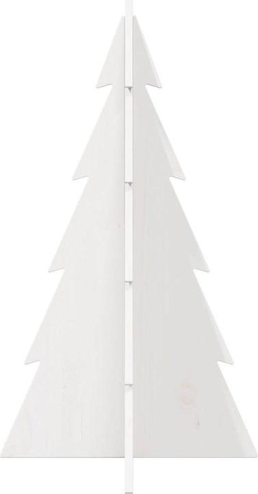 Image du produit vidaXL Arbre de Noël en bois Sapin de décoration Arbre en bois 59,5cm Pin massif