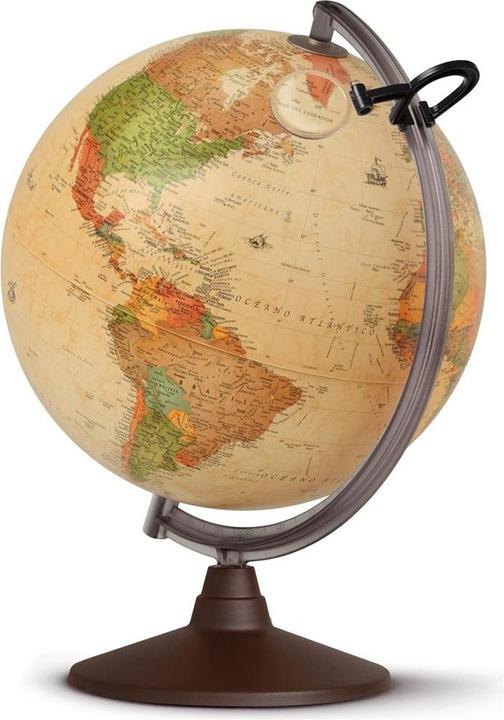 Tecnodidattica Nova Rico - Mappamondo 25 cm Luminoso Stile Antico Marco Polo (25 cm)