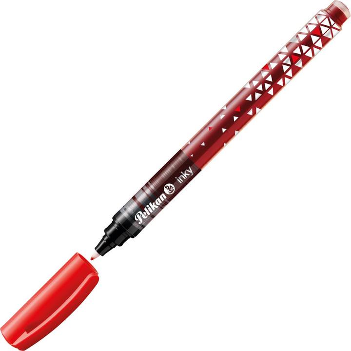 Actual product image Pelikan Ink pen Inky 273, in display assorted colours: blue, green, red, black (Multicoloured, 50 x)