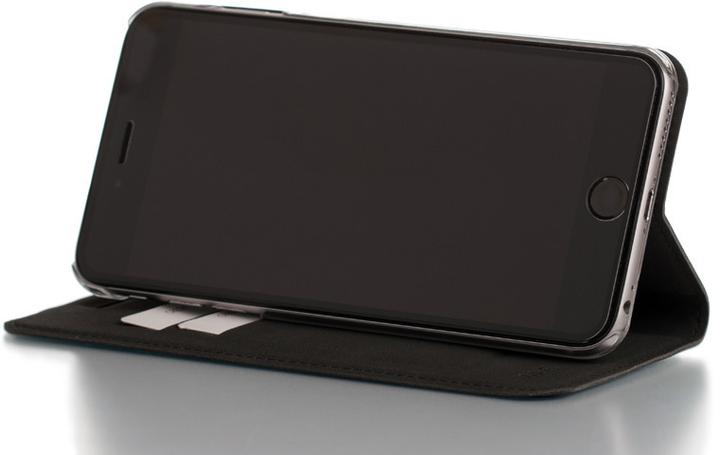 Actual product image Wave BookCase suojakotelo, iPhone 7 Plus / 8 Plus, musta (Apple iPhone 8 Plus)