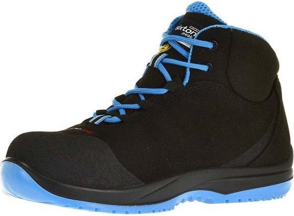 Sixton Peak 91370-01 Cuban Hoog S3 SRC ESD | Zwart/Blauw | Maat 45 - 00.091.104.45