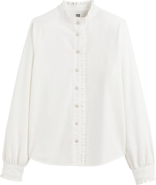 Produktbild La Redoute Collections Langärmelige Jeansbluse (46)