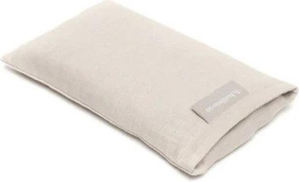 Actual product image B, halfmoon Eye cushion lavender linen