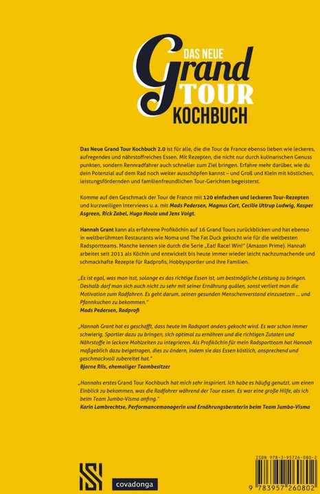 Produktbild Das neue Grand Tour Kochbuch 2.0 (Deutsch, Hannah Grant, 2023)