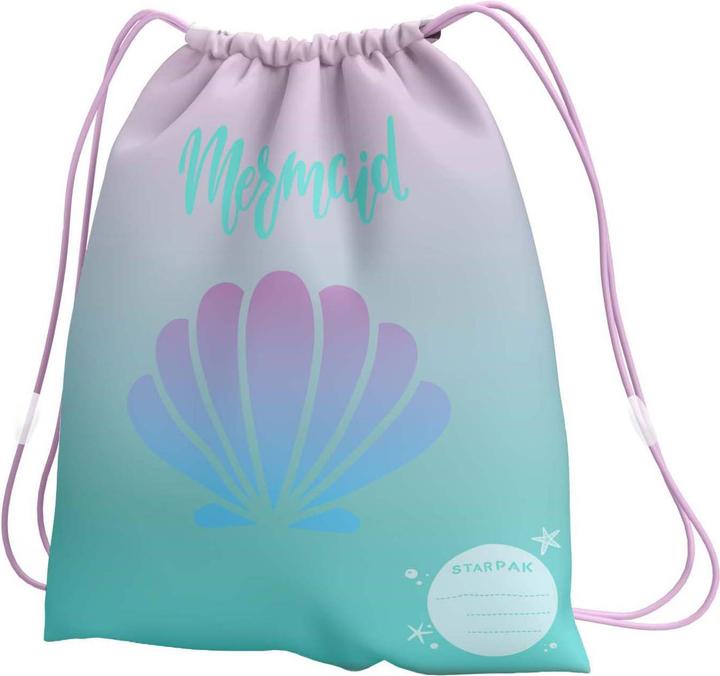 Actual product image Starpak Shell blue gym bag