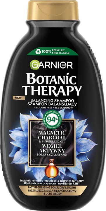 Garnier GAR BOTANIC TH Szampon 400ml Charcoal (Liquid shampoo, 400 ml)