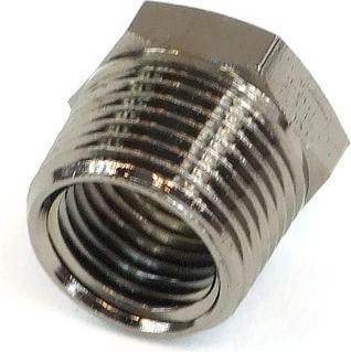 Immagine prodotto Aquatuning Nipplo di riduzione da G1/4 a G3/8 AG in nichel nero