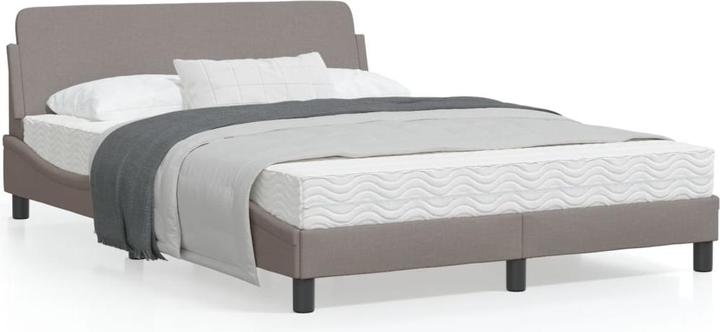 Produktbild VidaXL Bettgestell mit Kopfteil Stoff (120 x 200 cm)