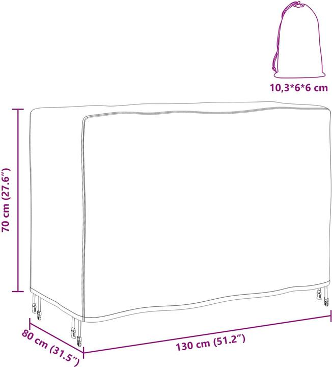 Image du produit vidaXL Möbelbezug
