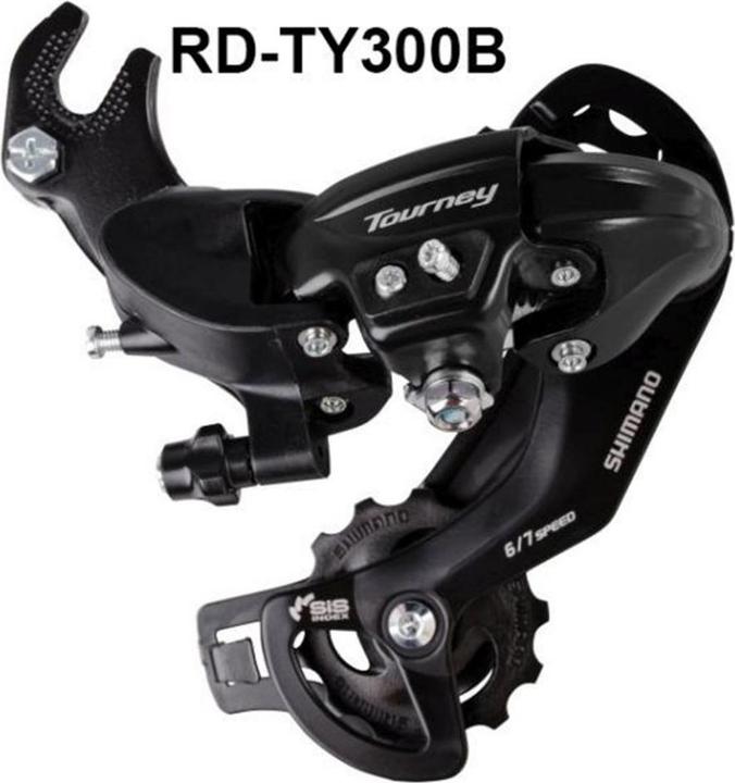 Shimano Tourney RD-TY300 (6-voudig)