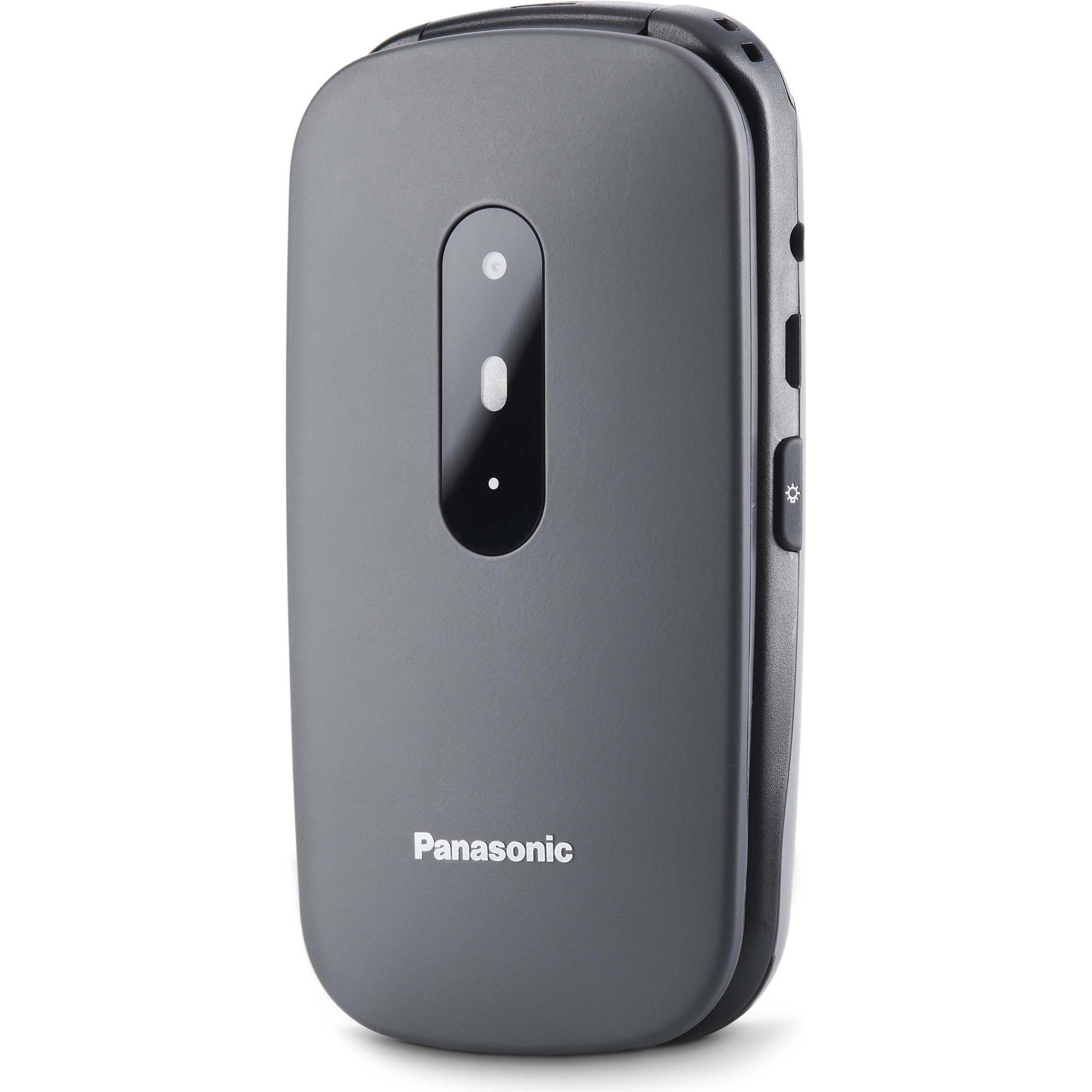 Panasonic KX-TU446EXG 2G (2.40", 0.08 Mpx, 2G), Tastenhandy, Grau