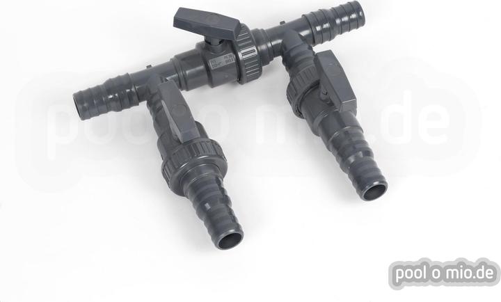 Immagine prodotto Poolomio Valvola di bypass per pompe di calore per piscine 32/38 mm