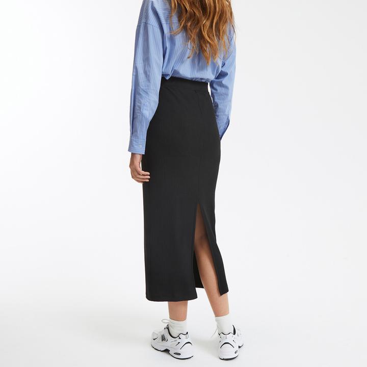 Immagine prodotto La Redoute Collections Maxi gonna aderente in jersey a coste (M)