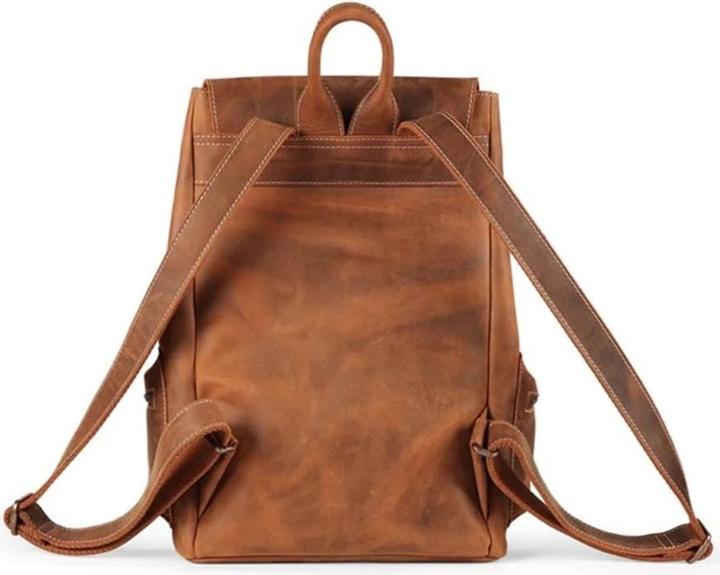 Actual product image Only-Bags.Store Handmade backpack in grained leather