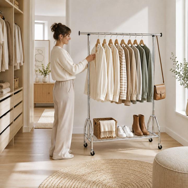 Produktbild HAKU Möbel Rollgarderobe