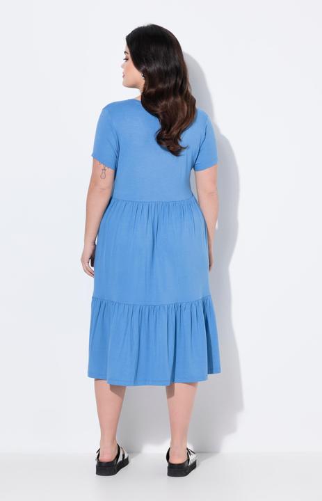 Actual product image Angel of Style Jerseykleid, V-Ausschnitt, Volants (58)