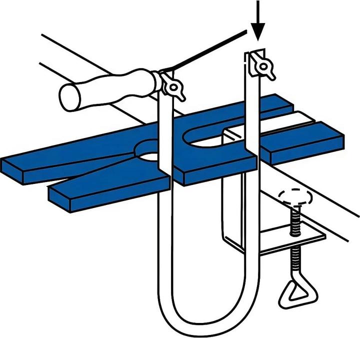 Actual product image Pebaro Fretsaw cabinet