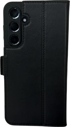 Actual product image Mike Galeli Book cover genuine leather Fabio black (Samsung Galaxy A55)