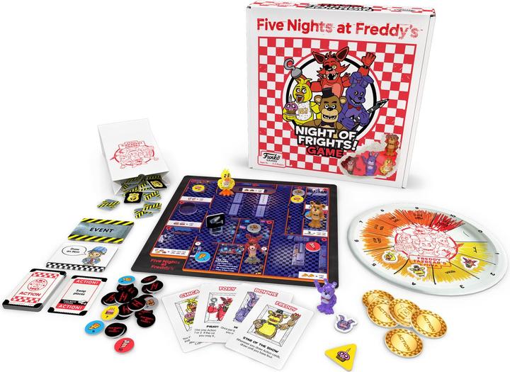 Actual product image Funko Five Nights at Freddy's board game Night of Frights (German)