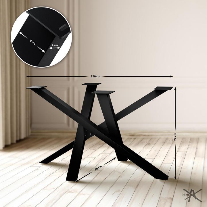 Image du produit CLP Tischbeine Finney aus Stahl