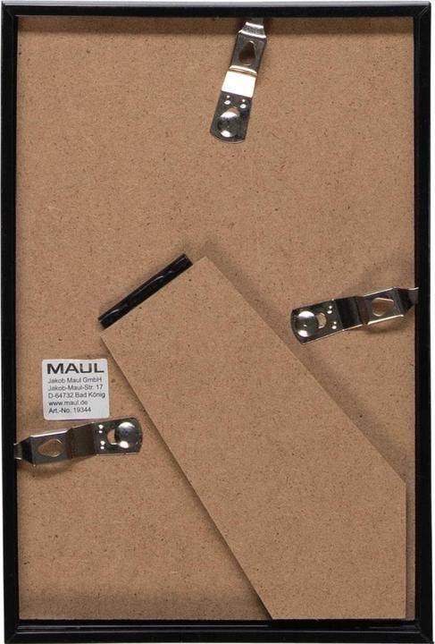Immagine prodotto Maul 1934490 Cornice rimovibile Dimensioni carta: 10 x 15 cm Nero (10 x 15 cm)