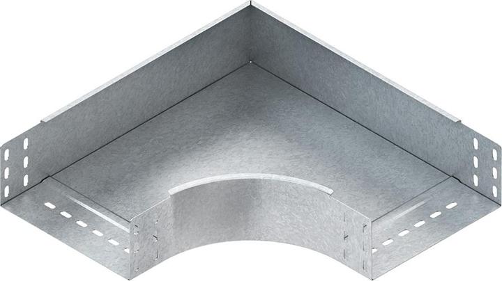 Produktbild Niedax NIE RES85.100 Bogen 90Â° 85x102mm mit ungel.Seitenholmen bandverz. (8.50 cm)