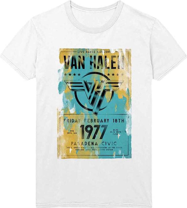 Actual product image Van Halen Pasadena 77 (XL)