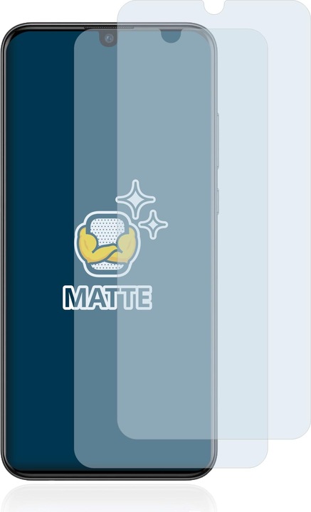 Produktbild BROTECT Entspiegelungsfolie Displayschutz Displayschutzfolie Folie Matt (2 Stück, Huawei P Smart Pro (2019))