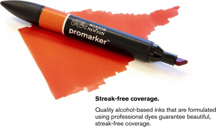 Actual product image Winsor & Newton 6 ProMarkers Medium Tone Layout Markers assorted colours 1.0 - 2.0 mm (6 x)