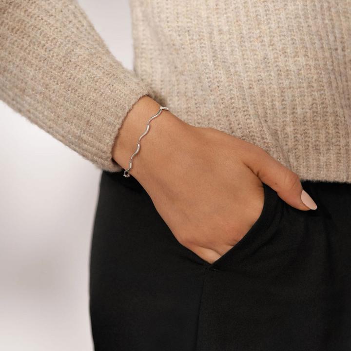 Actual product image Skagen Kariana Waves Bracelet (16 cm, Stainless steel)