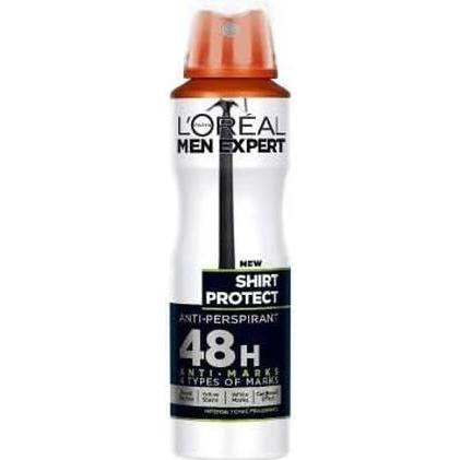 Thumbnail - L'Oréal Paris, Deo, L'Oreal - Men Expert Shirt Protect Anti-Perspirant Deodorant Spray 150Ml (Spray, 150 ml)