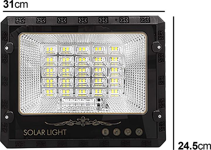 Produktbild Avizar LED Solarstrahler aussen 9000K mit Sensor