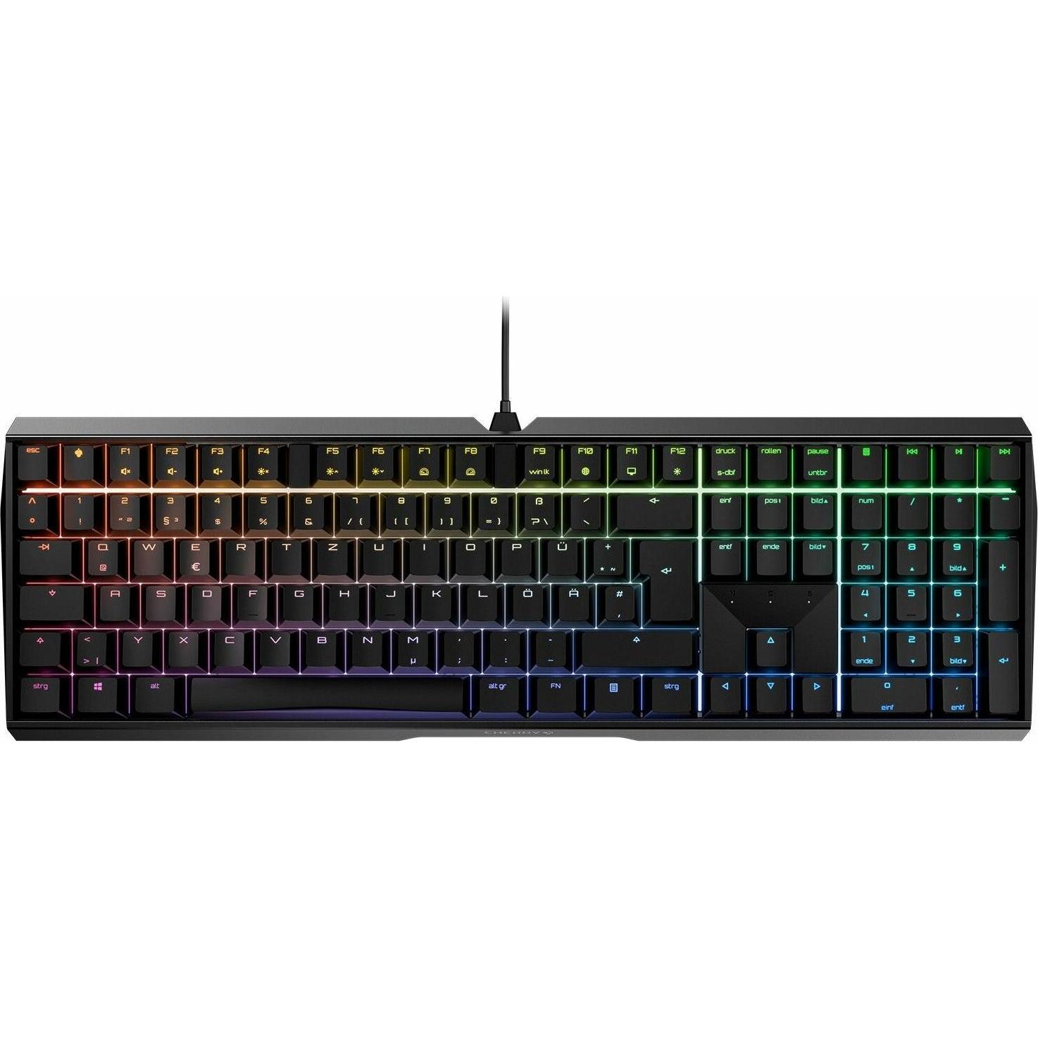 CHERRY xtrfy MX Board 3.0S (DE, Kabelgebunden), Tastatur, Schwarz