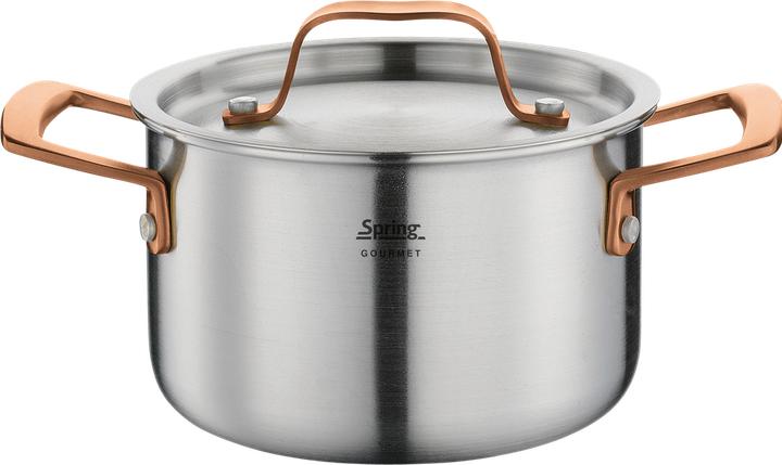 Produktbild Spring Gourmet Kochtopf rosé-gold (16 cm, Kochtopf)
