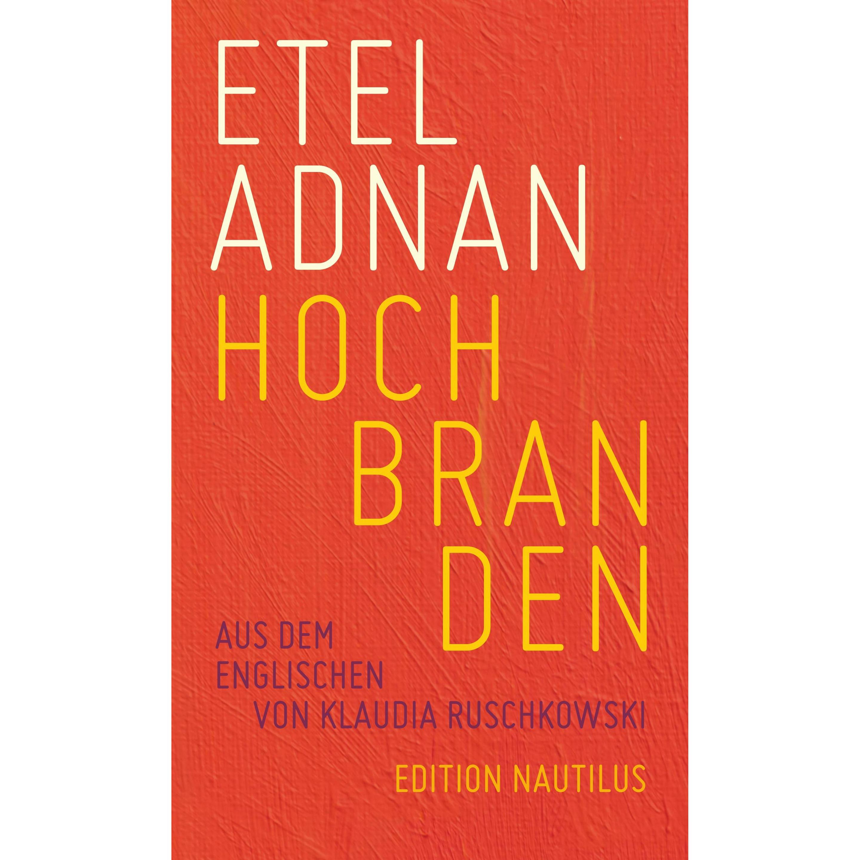 Thumbnail - Hochbranden, Belletristik von Etel Adnan