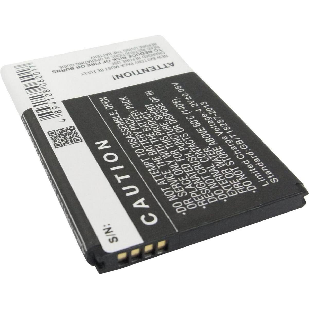 CoreParts Battery for HTC Mobile (Akku), Mobilgerät Ersatzteile, Schwarz