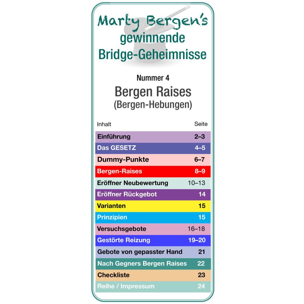Marty Bergen 's gew.Bridge-Geh.04 Bergen (Deutsch)