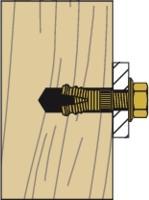 Produktbild Fischer Messingdübel PA 4 M6/10,5 (100 Stk.)