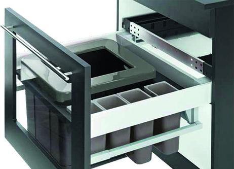 Immagine prodotto Franke Set portarifiuti estraibile Blum sospeso