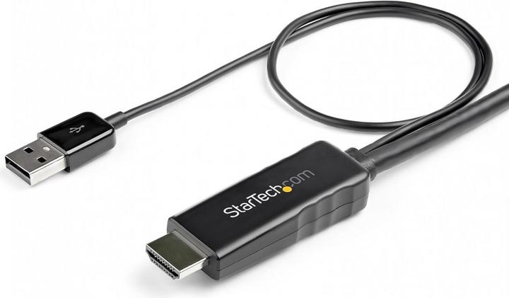 Produktbild StarTech .com 3m HDMI to DisplayPort Adapter Cable with USB Power (3 m, Andere, 1.4)
