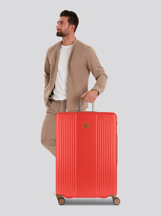 Actual product image Brics Ferrara 4-wheel trolley L 77 cm with expansion fold (114 l)