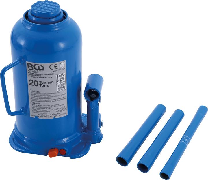 Actual product image BGS Hydraulic Bottle Jack 20 t