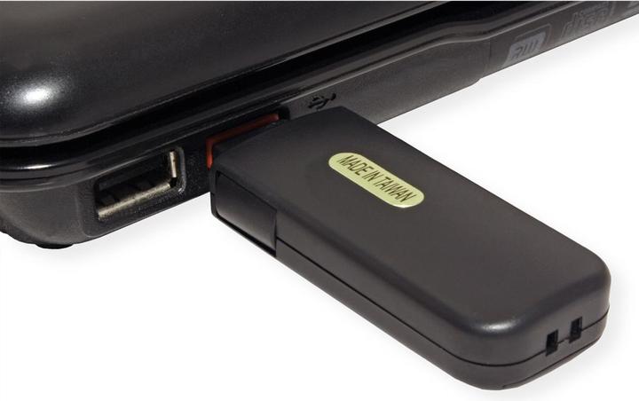 Actual product image Roline USB type A port blocker, 4x lock and 1x key