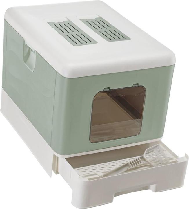 Produktbild Ferplast SAHARA TOILET GREEN kuweta dla kota (Katzenklo offen)